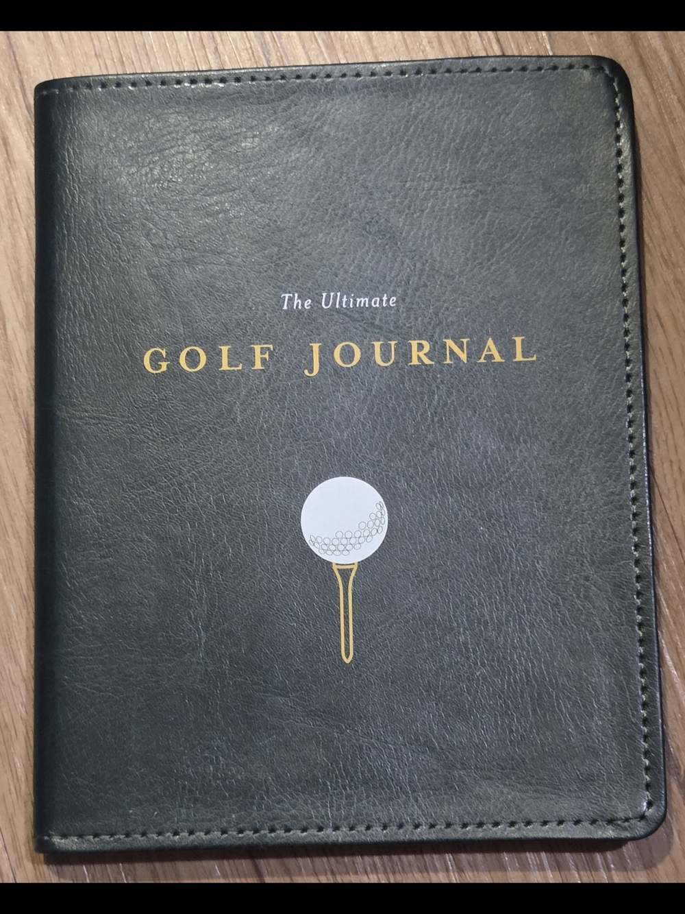 The Ultimate Golf Journal - Black - Keep Your Game On Course!